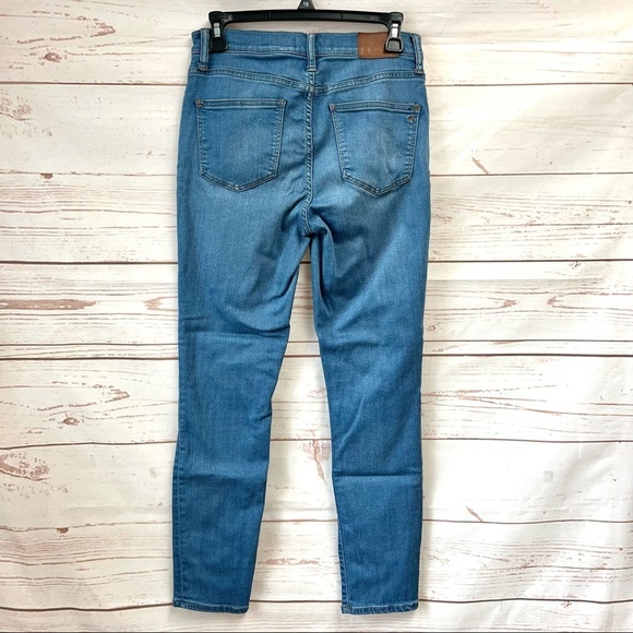 Madewell High Rise Roadtripper Crop Skinny Jeans in Declan Wash - Picture 6 of 13
